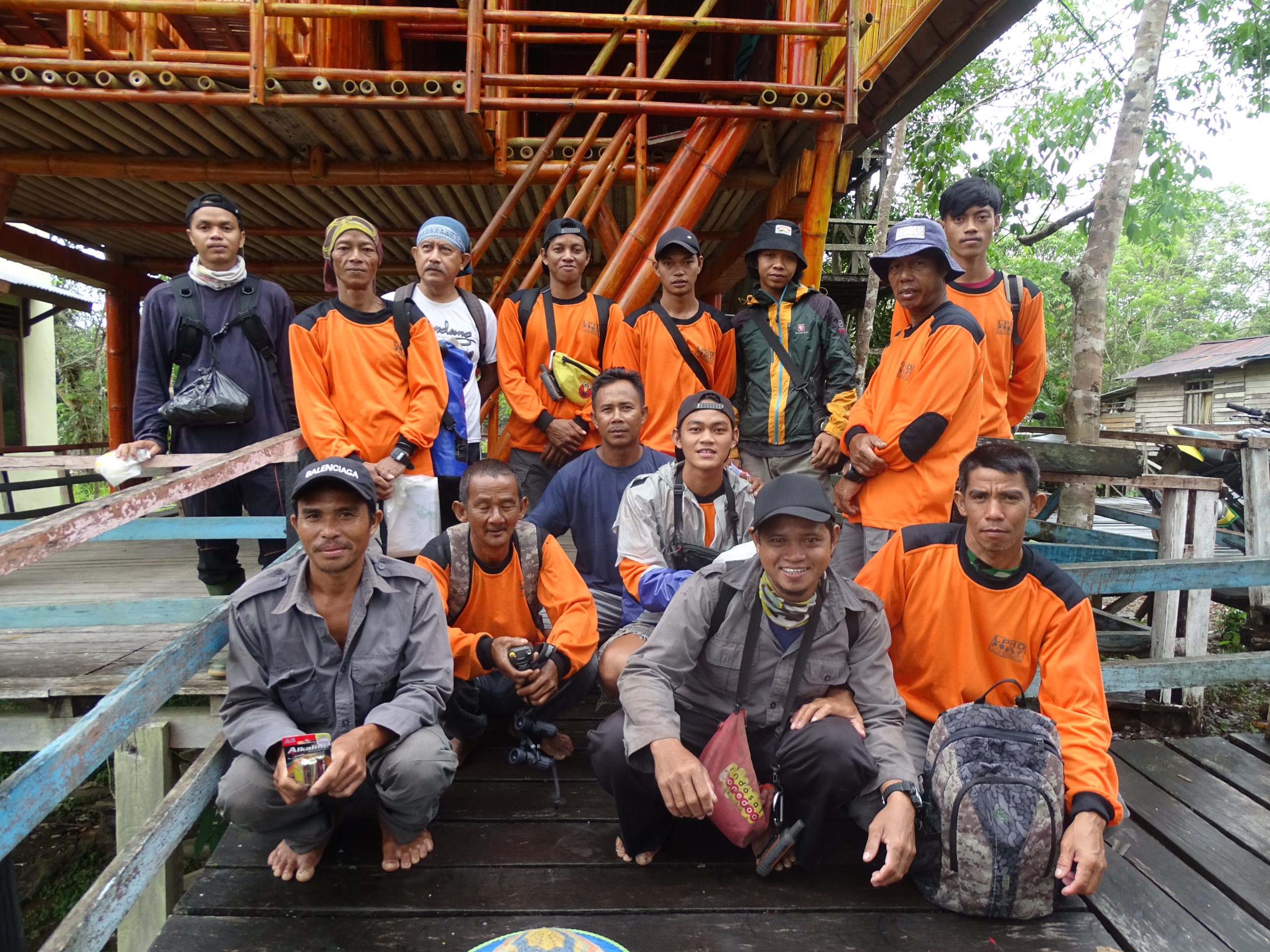 Patroli rutin hutan desa nanga Lauk