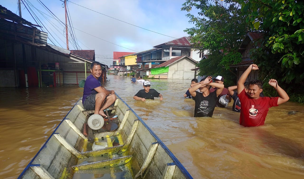 Banjir di kota putussibau