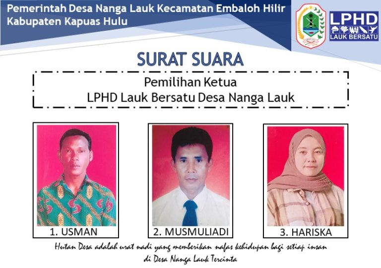 Tiga calon ketua LPHD