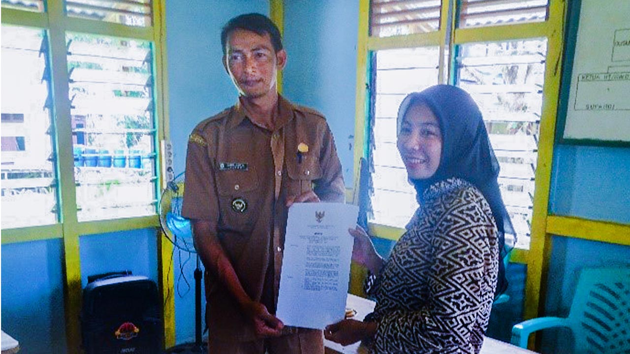 Serah terima jabatan