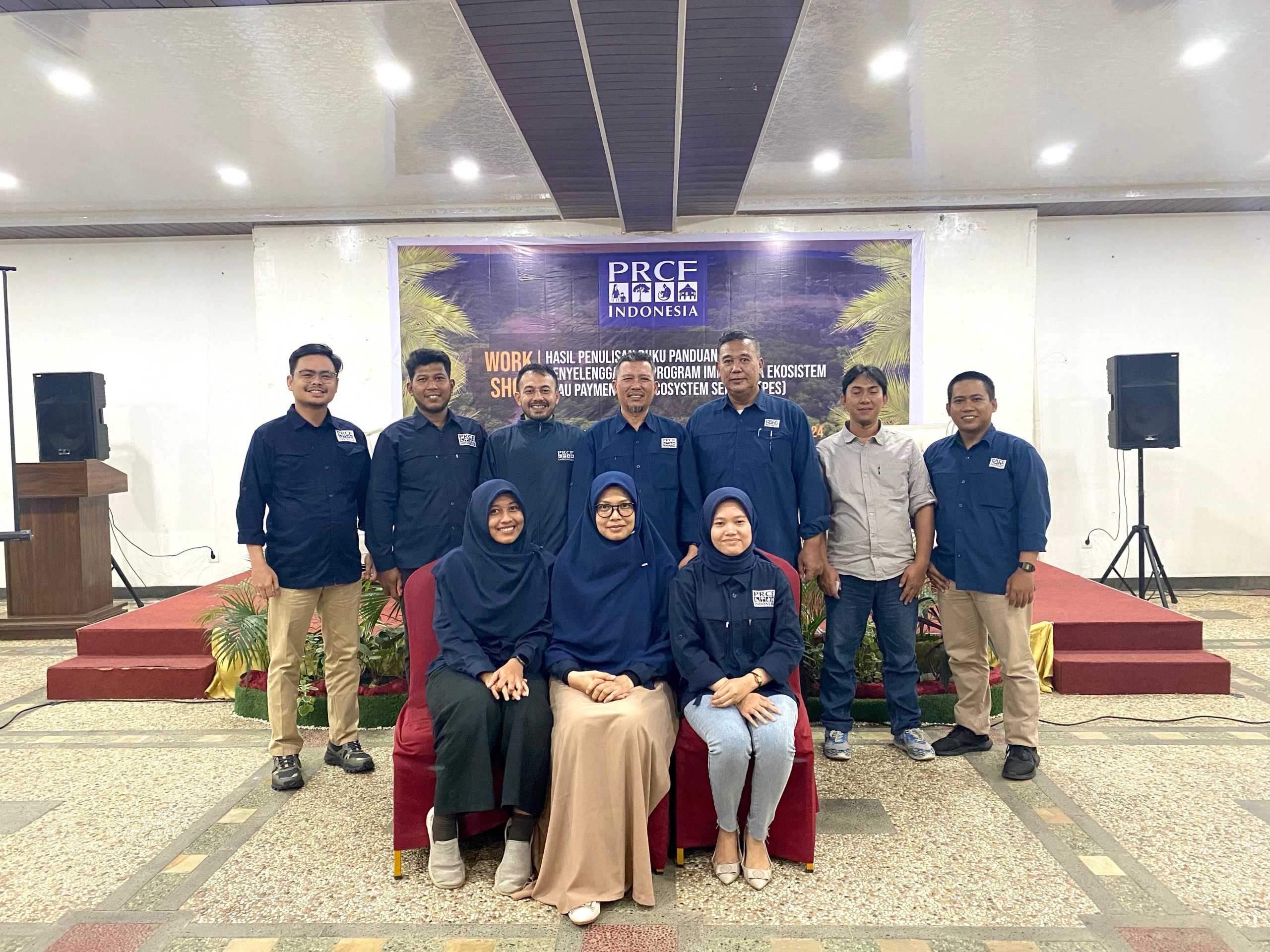 Narasumber pada sesi pertama Workshop Hasil Penulisan Buku Panduan Penyelenggaraan Program Imbal Jasa Ekosistem atau Payment for Ecosystem Services (PES) di Medan Sumatera Utara, Rabu 24 Januari 2024